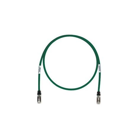 Panduit Cat6A F/UTP RJ45 câble de réseau Vert 5 m F/UTP (FTP)