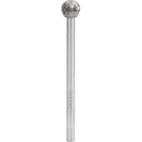 Ortviai Fichier rotatif en carbure de tungstène 6 mm – Diamètre de tige 6 mm, longueur totale 100 mm, forme D (1/5)