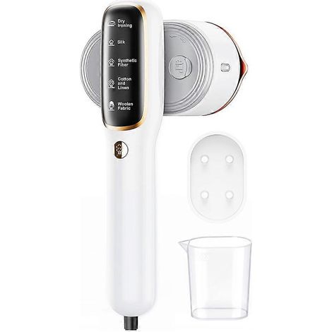 Défroisseur pour vêtements 2 en 1 repassage machine 15s rapide heat up fabric wrinkle remover lightweight fer vapeur (1/5)