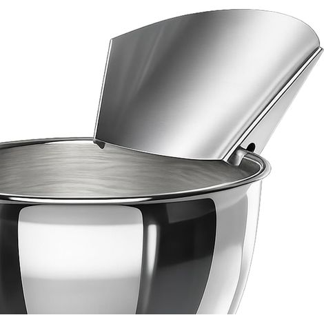 Stainless Steel Pouring Spout for KitchenAid 4.5-5 Quart Tilt Head Stand Mixers Artisan & Classic Series – Splash-Proof Pourer, Dishwasher Safe