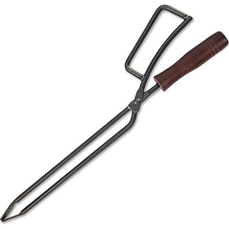 Filiyano-Pinces à bois - Accessoires de cheminée robustes de 40 cm (1/5)