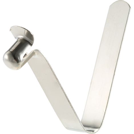 Juego de 6 clips de resorte para remos de kayak, clips para postes de tienda de campaña, clips de resorte con botón pulsador, pasadores de bloqueo de tubo. (1/5)