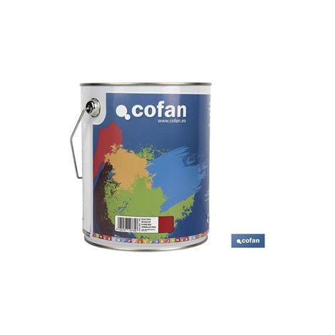 Peinture synthétique rouge vif 4 L avec haute élasticité et résistance