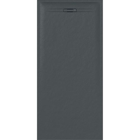 Receveur de douche rectangulaire Geberit Sestra Graphite structuré 180x90cm - GEBERIT 550.239.00.2 (1/2)
