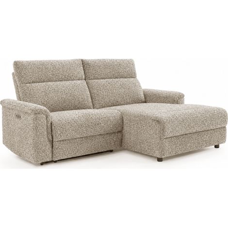 Canapé d'angle relax droit Mathis beige Takasit (1/5)