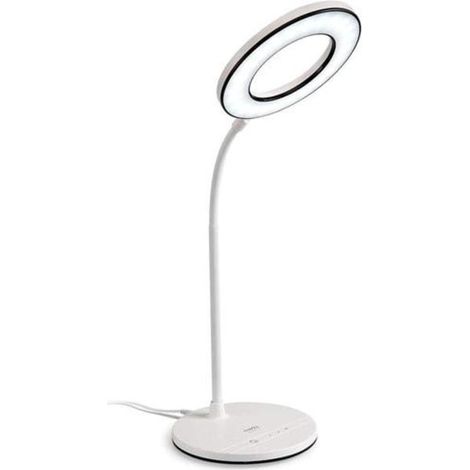 Lampe de tableau LED, lampe de tableau ronde, 3 couleurs, lampe de tableau d'écriture à intensité variable avec adaptateur, adaptée aux bordures, flex (1/5)