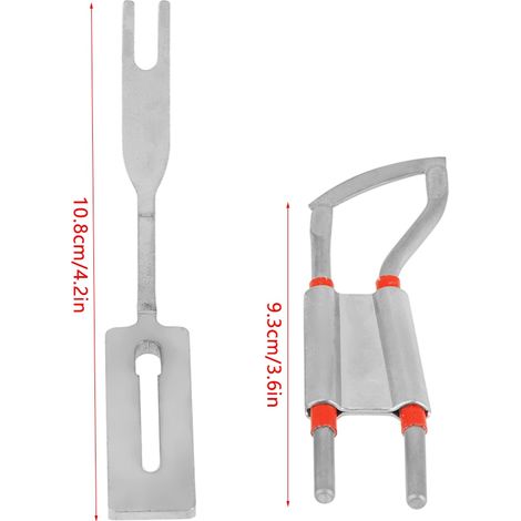 Elektrisches Hand-Heißmesser mit Schneidfuß für Nylonseile (1/5)