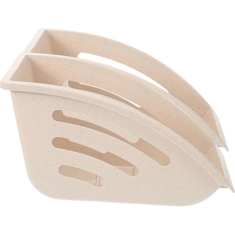 Lot de 2 porte-assiettes pour placard, organisateur d'assiettes de cuisine (1/5)