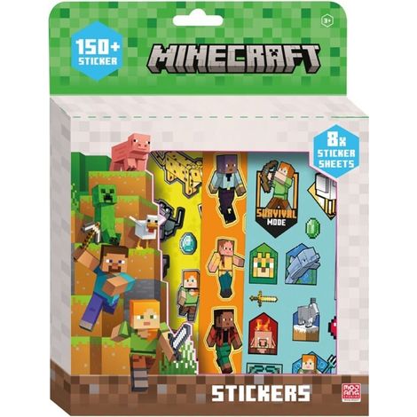Set 150 stickers minecraft