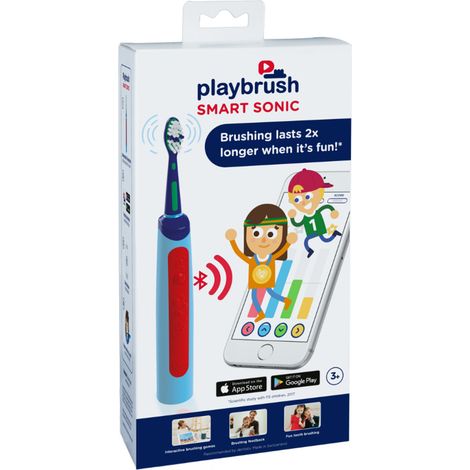 Spazzolino elettrico Playbrush smart sonic Spazzolino Elettrico Sonico e Intelligente per Bambini blu (1/5)