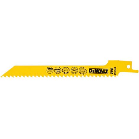 DeWalt Säbelsägeblatt BIM Holz 152 mm, 5 Stk.