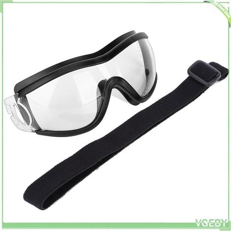 Fafeicy Des lunettes de protection Lunettes anti-buée étanches à la poussière pour enfants Lunettes de materiel protection Noir (1/5)