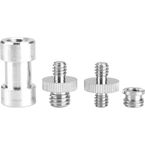 Convertisseur mâle Femelle 1/4 Pouces 3/8 Pouces, 20 pièces, Adaptateur fileté, vis, Accessoire, Adaptateur de Douille de perceuse (1/5)
