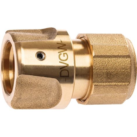GEKA Schlauchstück GEKA plus KTW Messing Schlauchgröße 13 mm SB