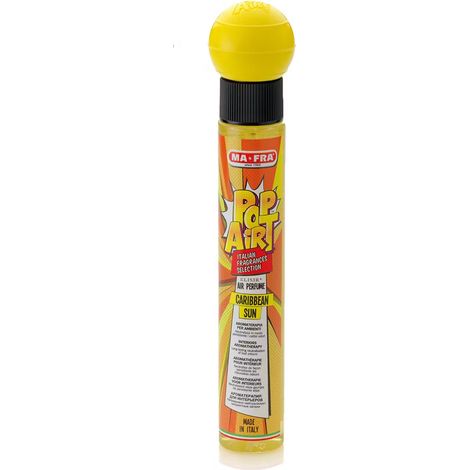 Ma-Fra DEODORANTE AUTO POP AIRT CARRIBEAN SUN GIALLO 75ML