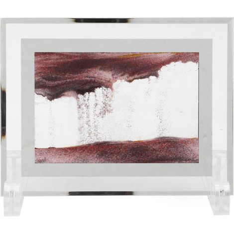 Sable Artistique 5 pouces Marron, Art 3D Tridimensionnel en Sable Mouvant, Tableau Décoratif de Collection pour Maison Bureau (1/5)