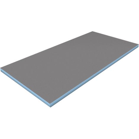 Wedi – Panneau de construction 250 x 60 x 6 cm – Étanchéité 100 % – Isolation thermique – Support pour carrelage et crépis - WEDI 250 X