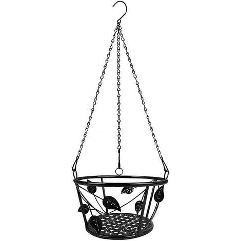 Un crochet de suspension pour plantes, crochet de plafond robuste, pour suspendre les plantes et décorer les supports de paniers à fleurs, pour une utilisation en intérieur. (1/5)