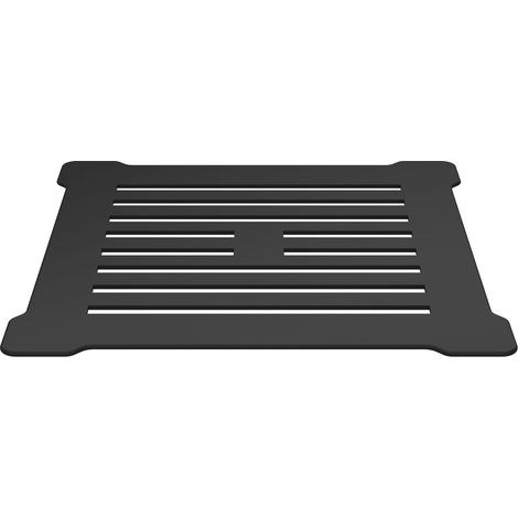 Resin Slimline Shower Tray Grill Waste - Black