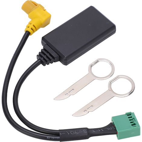 Adaptateur de câble AUX Bluetooth 5.0 MMI 3G AMI 12 broches pour entrée audio sans fil, compatible avec A4, A6, Q5, Q7, A5 et S5. (1/5)