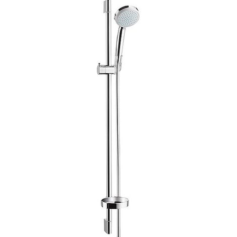 Brause-Set Hansgrohe Croma 100 Vario 650 mm, 4 Strahlarten, Ø 100 mm, chrom - 27772000