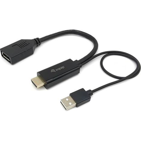 Equip 119039 cavo e adattatore video 0,15 m HDMI tipo A (Standard) DisplayPort Nero (1/4)