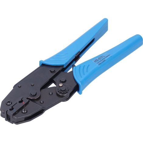 Pince à sertir pour cosses isolées, fournitures industrielles HS‑07FL (1/5)