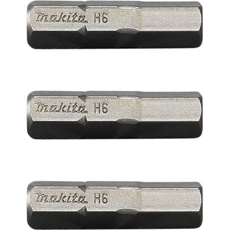 Makita 6-KT Bit 6,0x25 mm 3 St. - B-23721 (1/2)