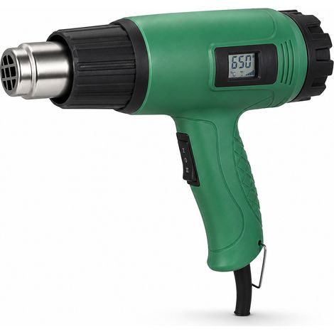 Pistolet à air chaud 2000 W à température réglable écran digital (1/5)
