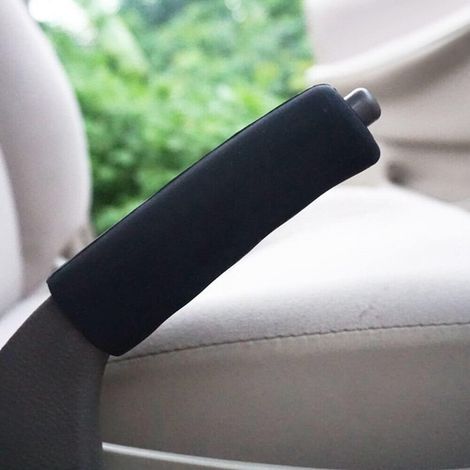 Lntyq Housse en silicone pour frein à main de voiture - Antidérapante - Universelle (1/5)