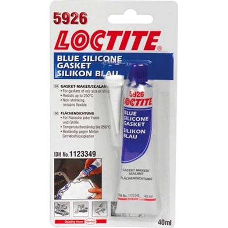 Loctite – Pâte à joint silicone bleu 45g – Étanchéité pour métal, plastique et surfaces peintes – Résiste aux vibrations et températures - Tube 40ml - BLEU 45 G (1/3)