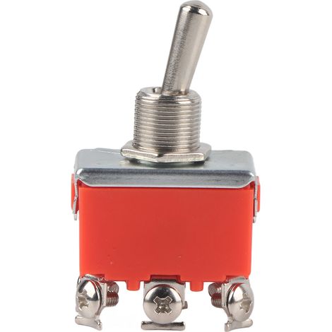 Interrupteur marche avant/arrière pour moteur CC 6 broches 15 A 250 V (lot de 2) (1/5)