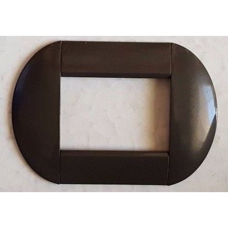 Trade Shop - PLATTE PLATTEN PLATTEN KOMPATIBEL MIT LIVING INTERNATIONAL LIGHT BOWLED BTICINO - Dunkelgrau