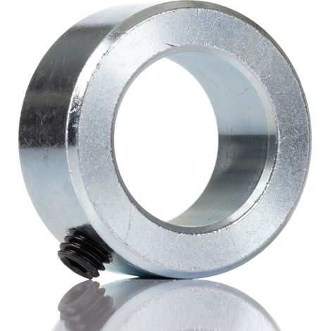 Rs Pro – Bague d'acier zingué 20mm – Fixation par vis de réglage – Diamètre extérieur 32mm – Largeur 14mm – Une pièce