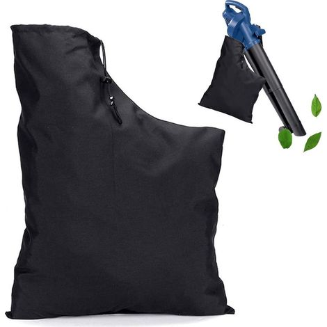 Sac Aspirateur de Souffleur Feuilles, Sac de Rangement pour Souffleur de Feuilles, sac de rangement avec cordon de serrage, Sac de Collecte Universel pour Feuilles de Jardin, Sac Collection Feuilles (1/5)
