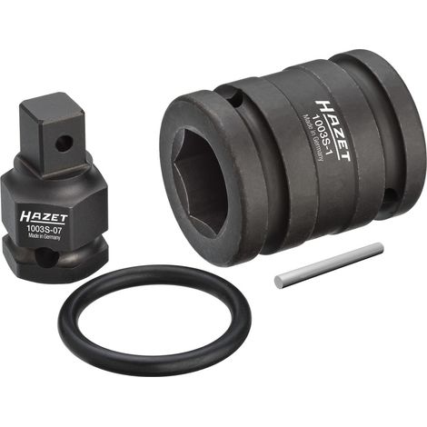 Hazet Schlag-, Maschinenschrauber Adapter, Vierkant hohl 20 mm (3/4), Vierkant massiv 12,5 mm (1/2) (1/5)