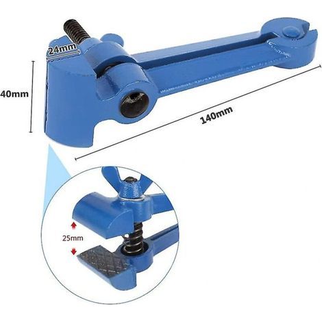 Mini étau à main, pinces multiples, étau de précision 40 mm de précision pour machines lourdes, réparation, industries de transformation (1/3)