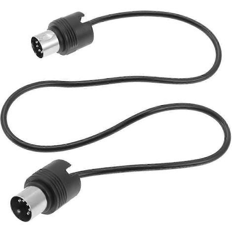 Câble MIDI DIN 5 broches mâle-mâle, rallonge audio MIDI DIN 5 broches mâle vers DIN 5 broches mâle (1/5)