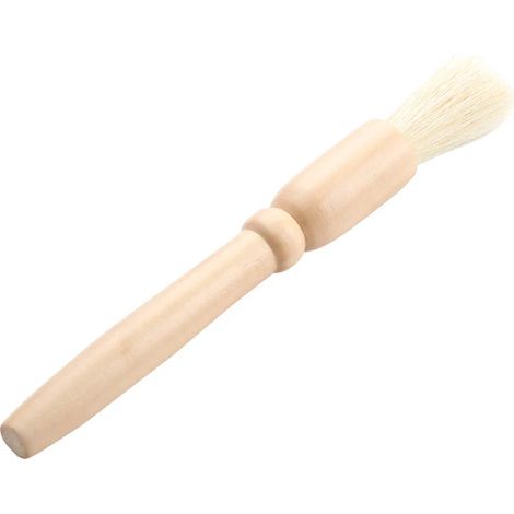 Accessoire pour moulin à café en bois, avec manche en bois et brosse de nettoyage, pour doser, nettoyer ou entretenir le café expresso.-AquaForge (1/5)