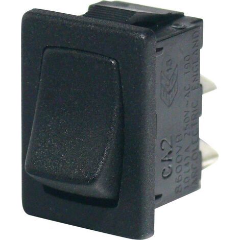 Arcolectric (Bulgin Ltd.) H8600VBAAA Interrupteur à bascule H8600VBAAA 250 V 16 A 1 x On/Off à accro (1/3)