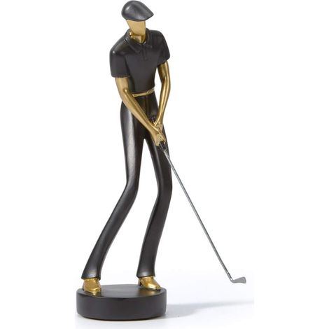 Amoy-Art Golfer-Statue, Golf-Skulptur, modernes Dekor