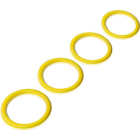 Anneau de ventilation de climatisation pour Jeep Wrangler JL JLU 2018-2021 (jaune) (1/5)