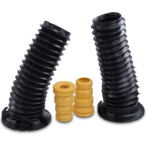 Anschlagpuffer-Set für vordere Stoßdämpfer – 2 Stück – Polyurethan und Gummi – Federungsschutz – Für Honda CR-V III und IV – 280 x 127 mm (1/2)