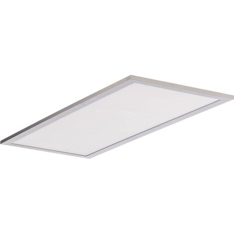 LED LED-taklampa(LED-Panel) "Livel" aus aluminium / grå / zink mit Fernbedienung für kök von Lindby