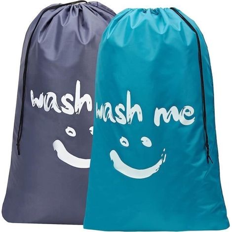 Sacs à linge de voyage - YSTP - Lot de 2 - Tissu Oxford 210D - 70x100cm - Grande capacité (1/4)