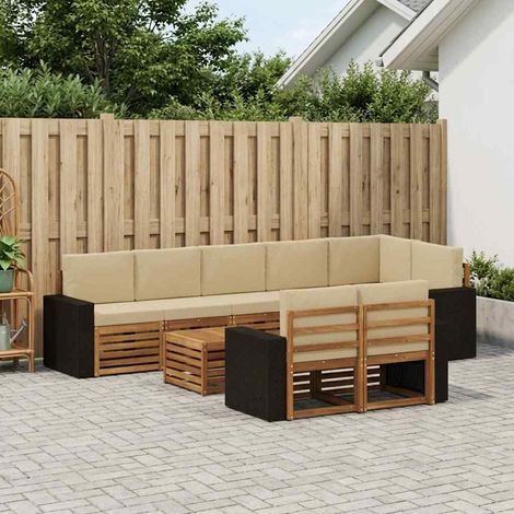 vidaXL Sofagarnituren Massivholz Akazie (1/5)