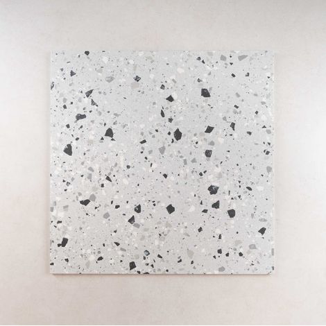 Carrelage Effet Terrazzo VENICE 60x60 cm Silver (1/2)