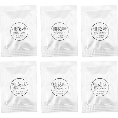 Ortviai Diffuseur d’arômes pour voiture – 6 pastilles de rechange en PE, parfum osmanthus, pour clip de ventilation (1/5)