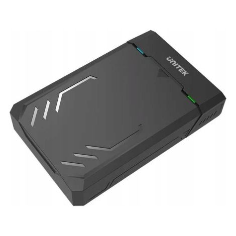 UNITEK Y-3035 storage drive enclosure HDD/SSD enclosure Black 2.5/3.5" (1/4)