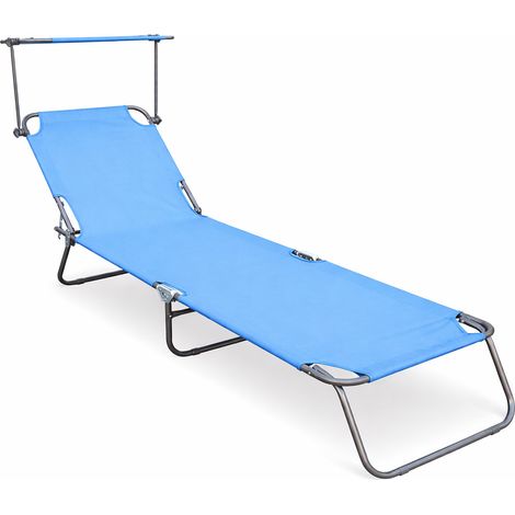 Lettino sdraio sdraio divano da giardino 185x24x55 - VCM